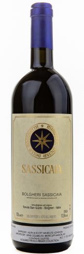 1997テヌータサンギドサッシカイア750 ml